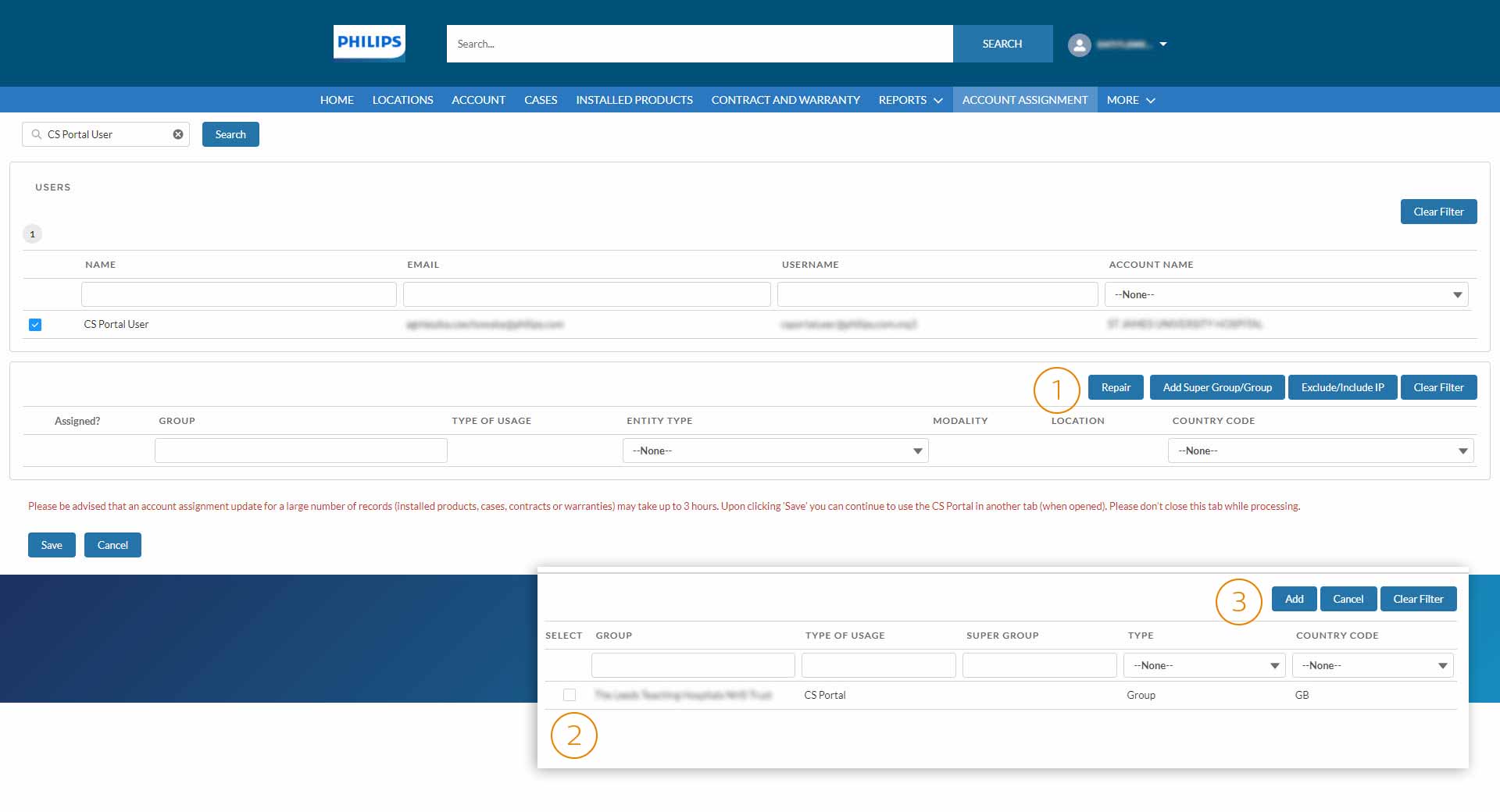 Link between new user and account assignment (download .jpg)