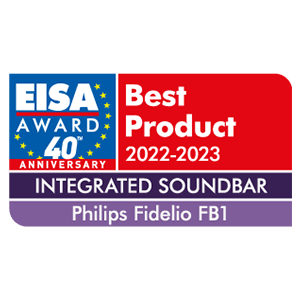 EISA 2022 nagrada za Philips Fidelio soundbar FB1