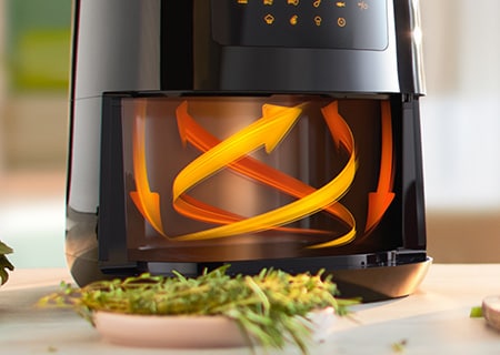 Protok vazduha od 360°, Airfryer sa tehnologijom Rapid Air
