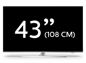 Philips 4K UHD LED Android TV iz Performance  serije  od 43 inča